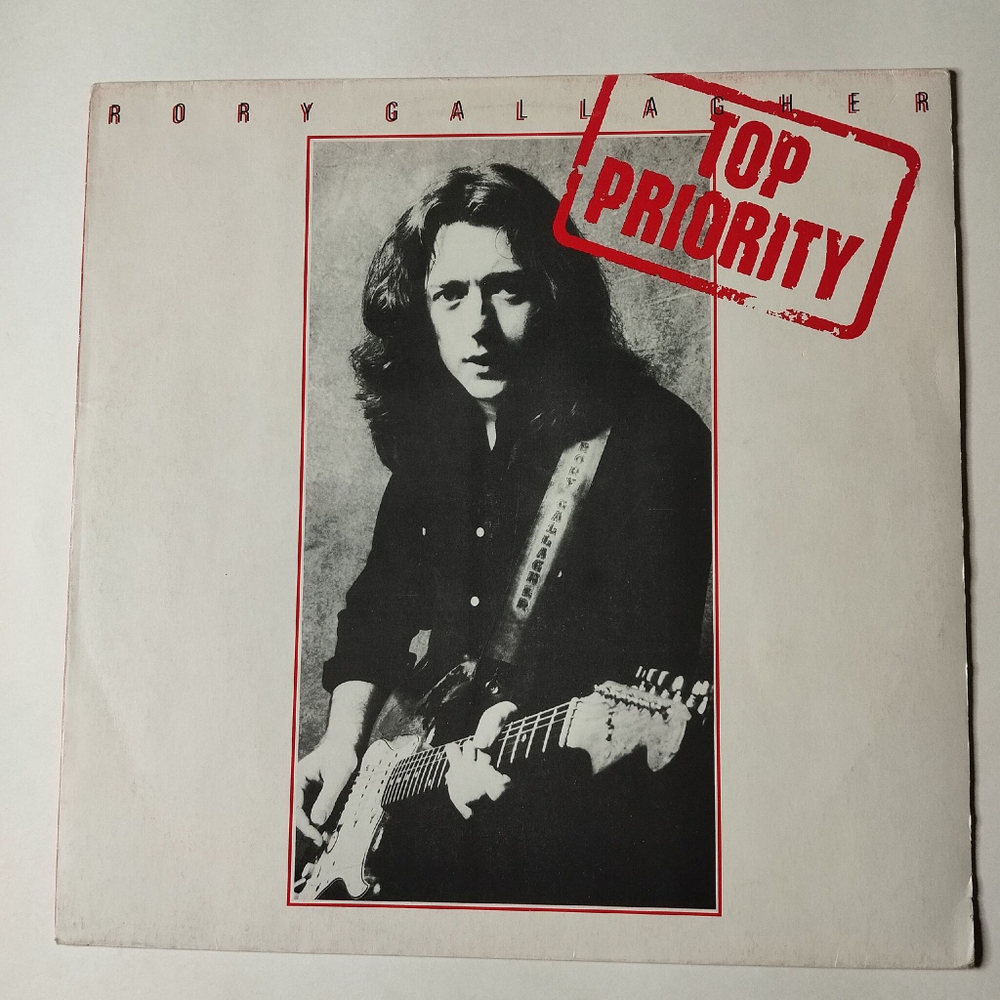 Винтажная виниловая пластинка LP Rory Gallagher Top Priority (Germany 1979)