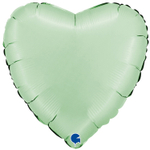 Шар фольгированный Сердце 46 см (Зеленый)