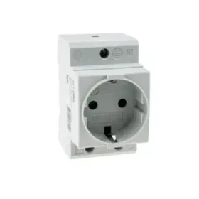 Розетка на DIN-рейку, с заземлением, 16А, 250В MT-DRS MEYERTEC 87424