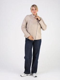 Кожаная куртка демисезонная косуха