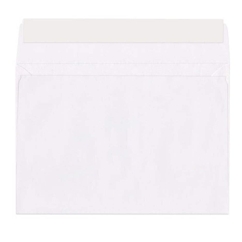 Конверты С5 (162х229 мм), отрывная лента, 80 г/м2, КОМПЛЕКТ 1000 шт., 41737