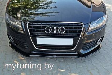 Накладка на бампер передний V.3 для AUDI S5 / A5 S-Line (07-11)