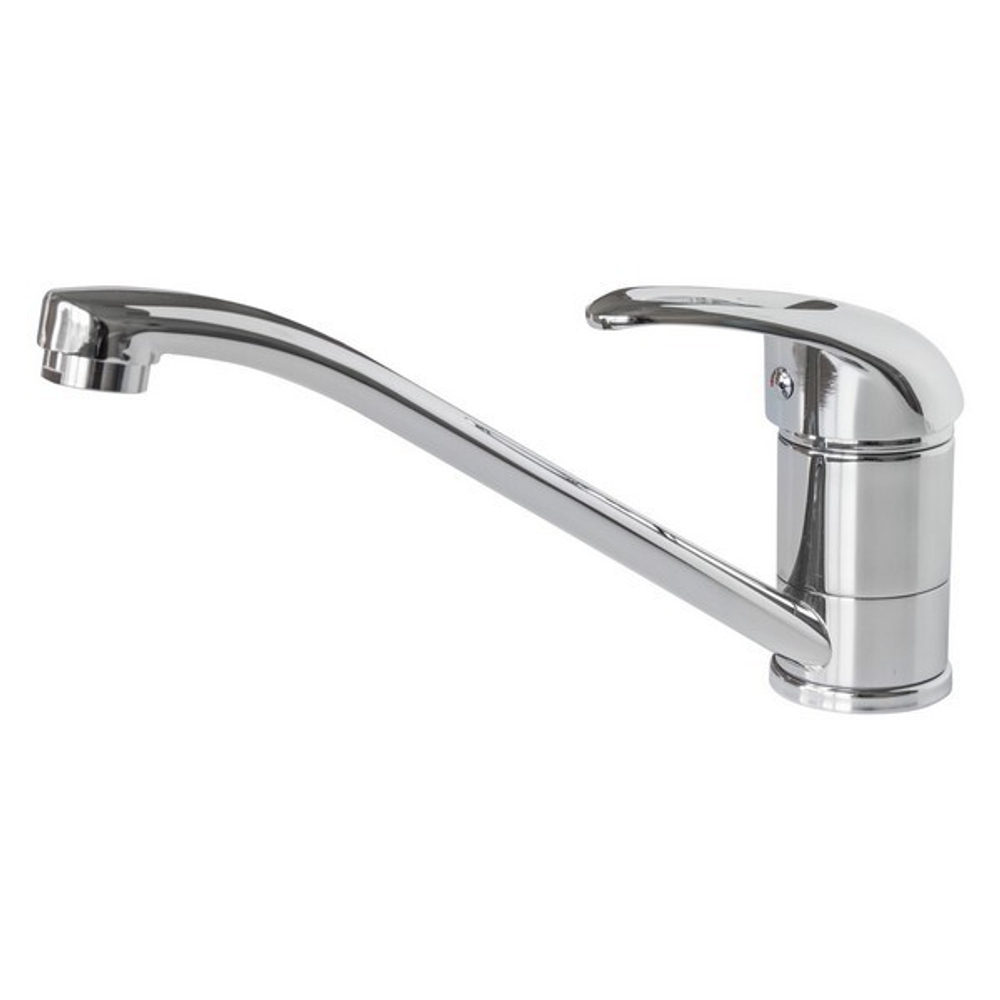 Смеситель для кухни 40к F4203 FRAP (плоский пов.излив, п/шпильку, хром, латунь)