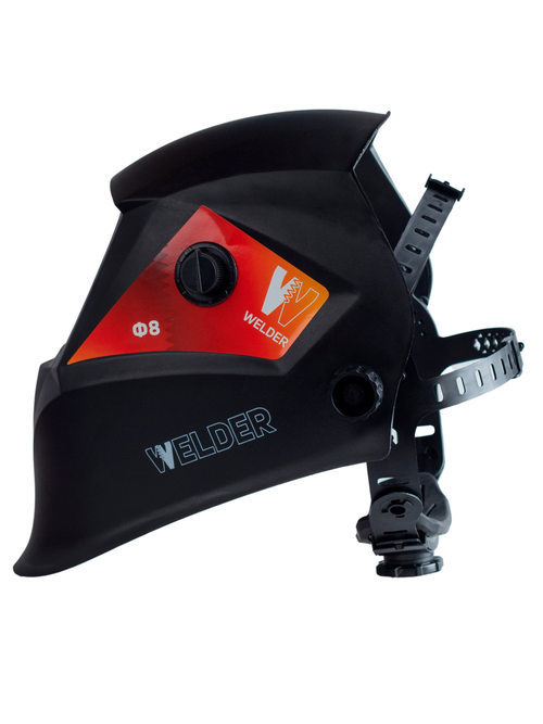 Маска сварочная WELDER ULTRA Ф8 Хамелеон 100x50 мм, DIN 4/9-13 (Внеш. регул)