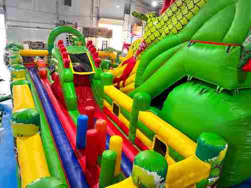 Надувной батут для бизнеса "Саванна", 14*8*7 м