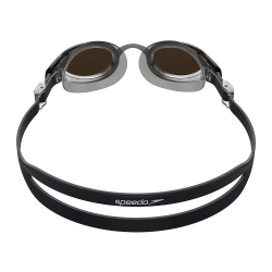 Очки для плав. SPEEDO Mariner Pro Mirror, 8-00237314554, ЗЕРКАЛЬНЫЕ линзы, серая оправа