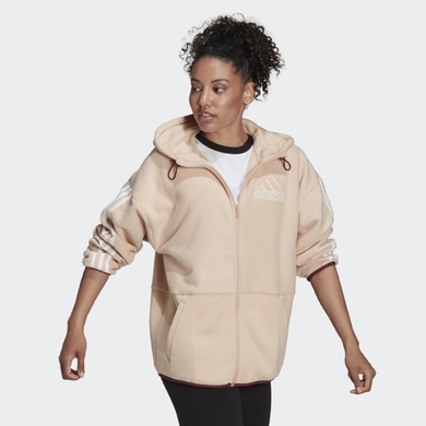 Толстовка женская ADIDAS W Q4 BLUV HD TT