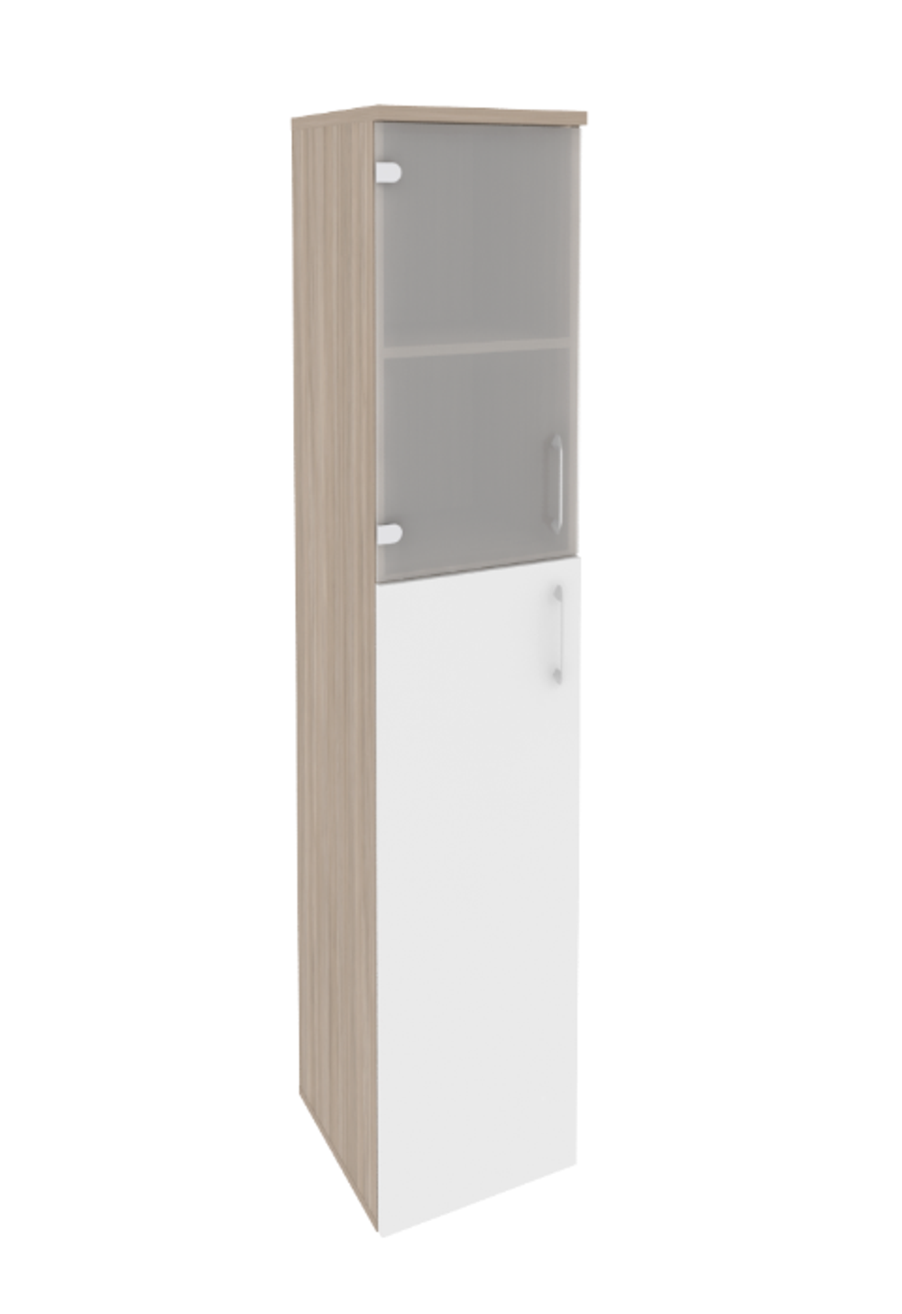 Шкаф-пенал с высокой дверью и стеклом Onix