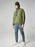 Купить худи мужское хаки зеленое провинция