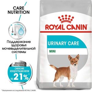 Корм для собак, Royal Canin Mini Urinary Care, с чувствительной мочевыделительной системой