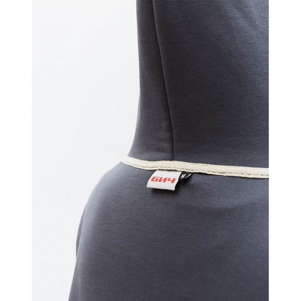 Худи Лого темно-серый - фото 9