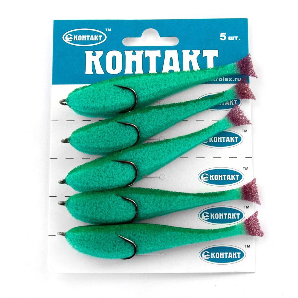 Поролоновая рыбка (двойник) Контакт (10см)