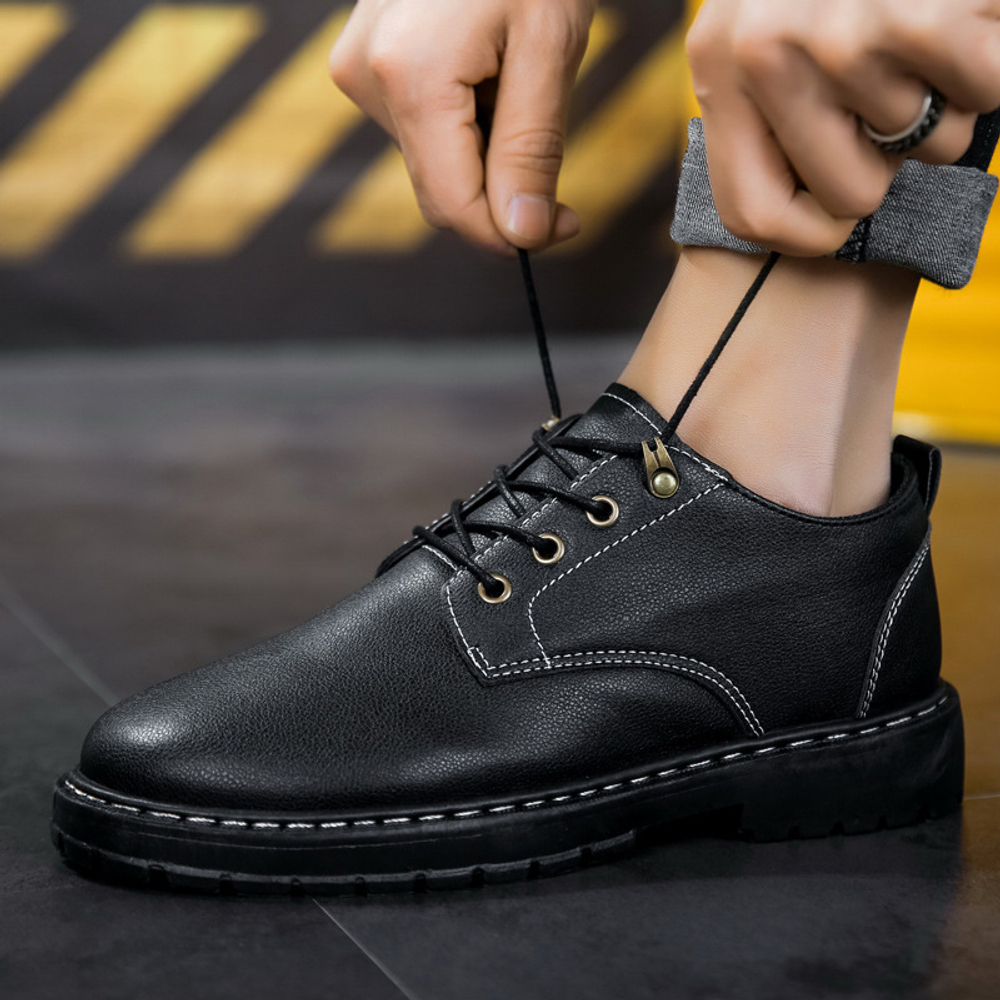 ABCFJG Work Boots Men"s Low top Black