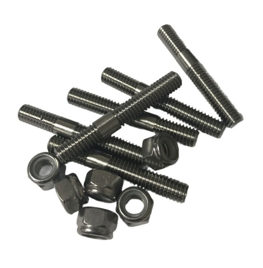 Комплект шпилек удлинн +гайка 6шт. Бол. Сер Дюйм