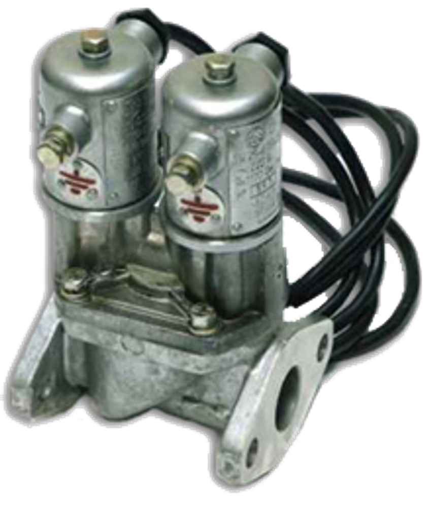 Клапан электромагнитный соленоидный двойного действия Ду-25 мм/Ливенка