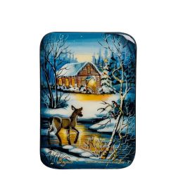 Народные промыслы ШК-55/123 Шкатулка «Зима»