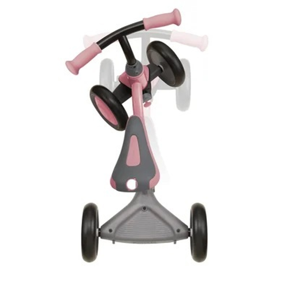 Беговел-каталка Globber Learning Bike 3 в 1 Deluxe Pastel Deep Pink