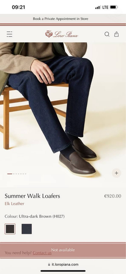 Лоферы Loro Piana Summer Walk
