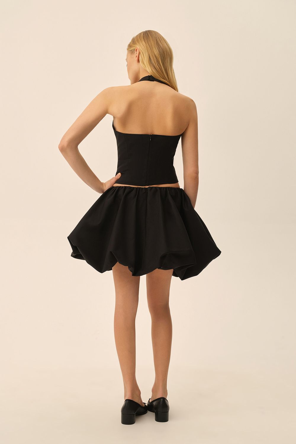 Топ (Baby Doll cotton edition), черный