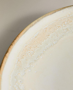 ZARA HOME ТАРЕЛКА ИЗ КЕРАМИКИ, ЭКРЮ