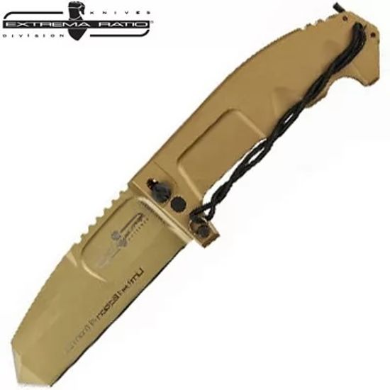 Складной нож Extrema Ratio 130RAOGOLD - "РАО" c клинком из стали Böhler N690, рукоять Anticorodal®