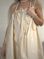 Юбка-платье из тафты 100% натуральный шелк