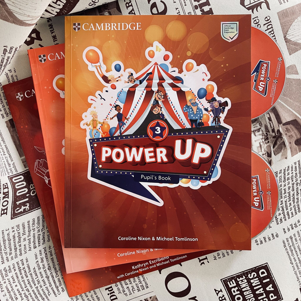 Power Up 3. Pupil's Book+Workbook+CD+DVD
