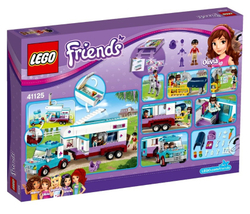 LEGO Friends: Ветеринарная машина для лошадок 41125 — Horse Vet Trailer — Лего Друзья Продружки Френдз