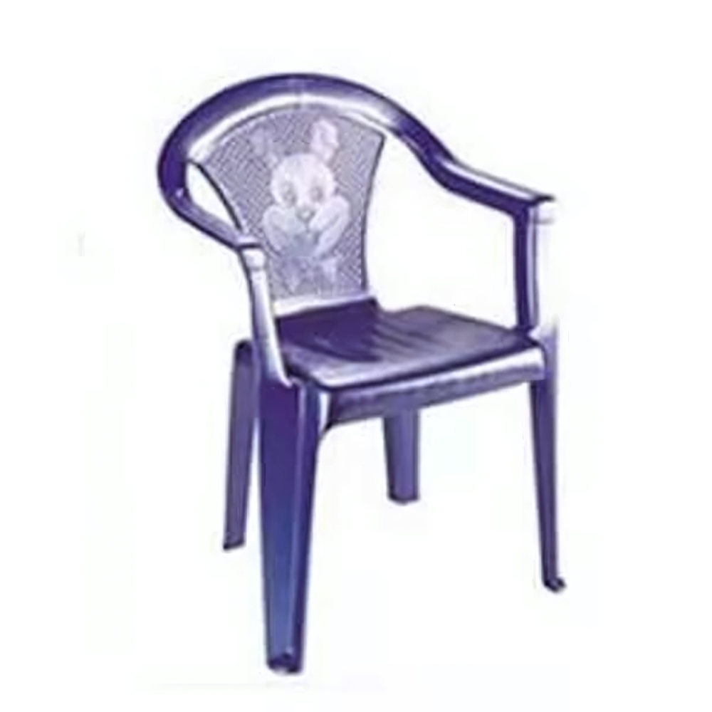 Стульчик детский "Малыш", темно-голубой РП-211