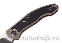 Нож Veksha HD Black CrystalTiфотография - 3