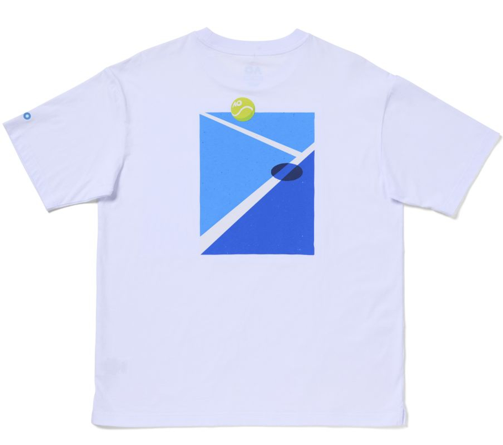 Теннисная футболка Australian Open Court Tennis - white