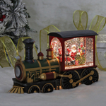 Сувенир с подсветкой «Волшебное путешествие» 31,4*9,8*17 см, 8 мелодий, подсветка, эффект снегопада (работает от 3*АА, USB)