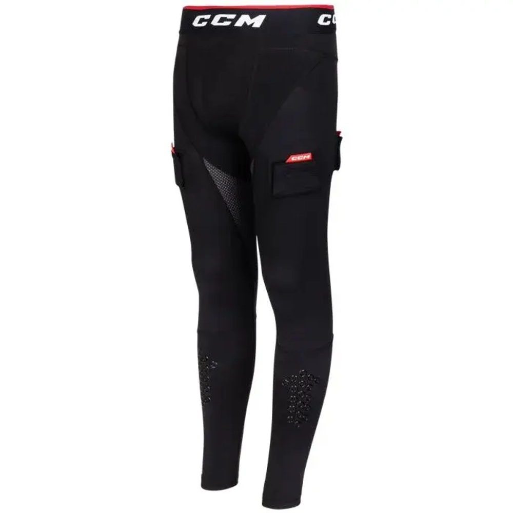 Термобелье брюки с ракушкой CCM COMPRESSION PANT WITH JOCK/GEL JR