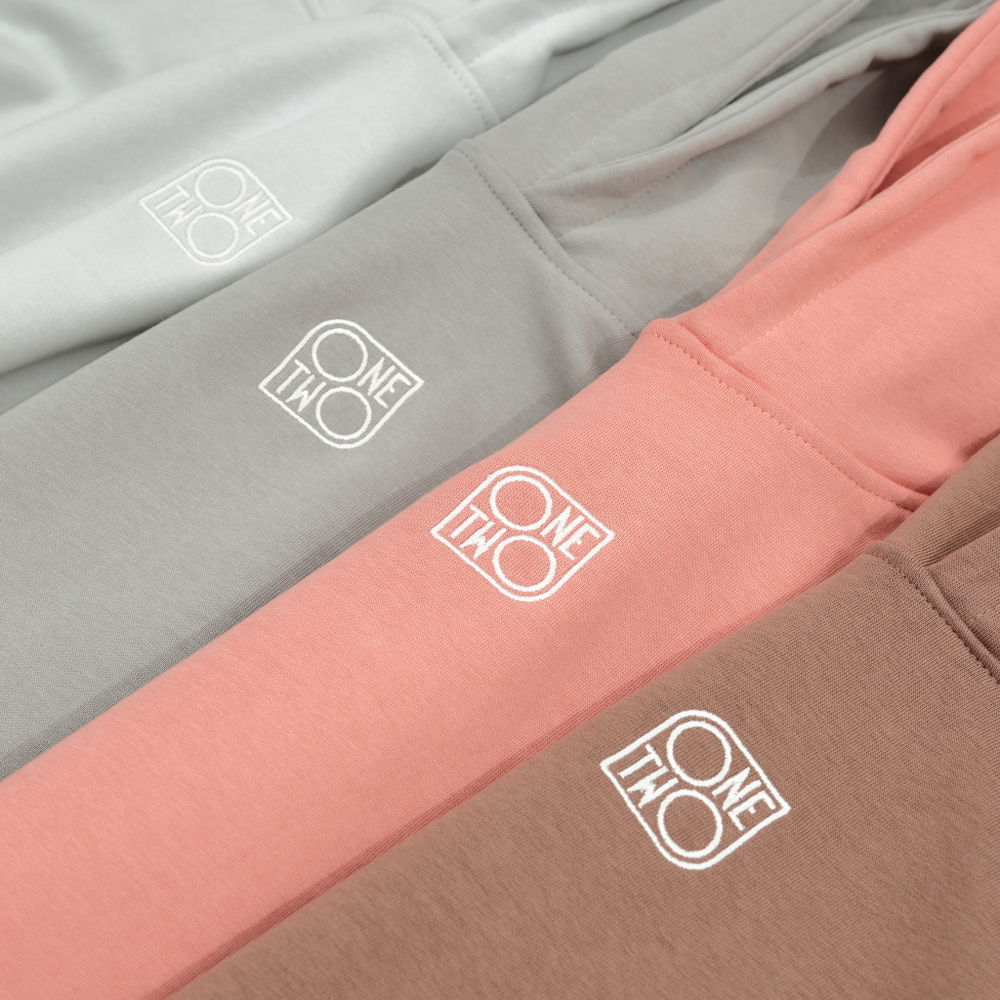 Hoodie LOGO Coral Haze