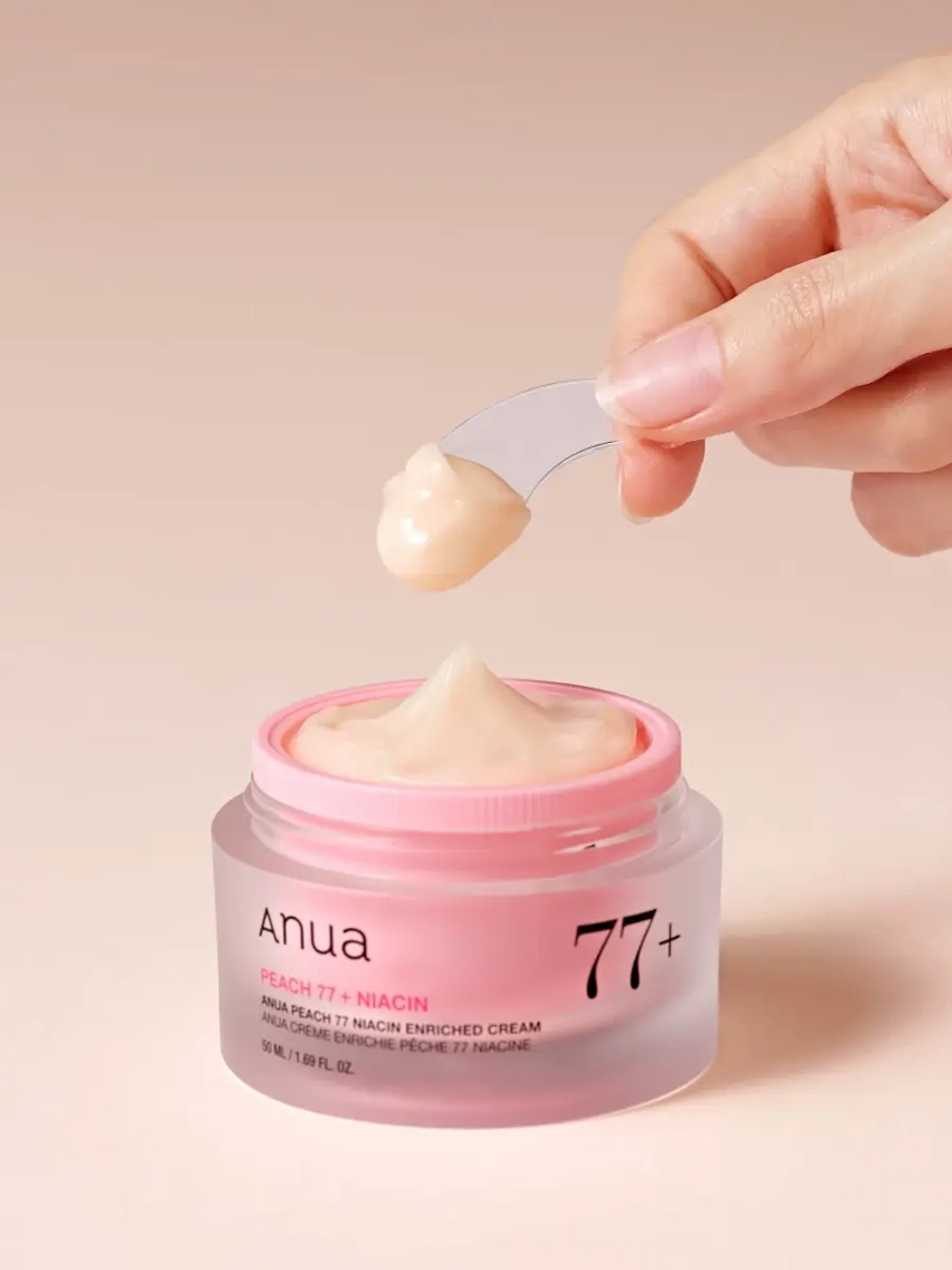 Anua Интенсивный крем-пудинг для гладкой и сияющей кожи Peach 77% Niacin Enriched Cream 50 мл