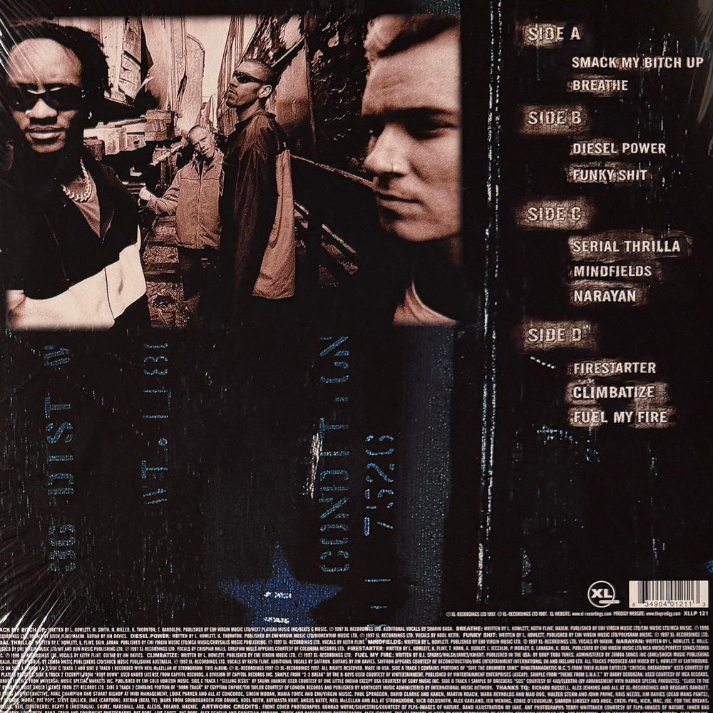 Виниловая пластинка Prodigy – The Fat Of The Land 2LP