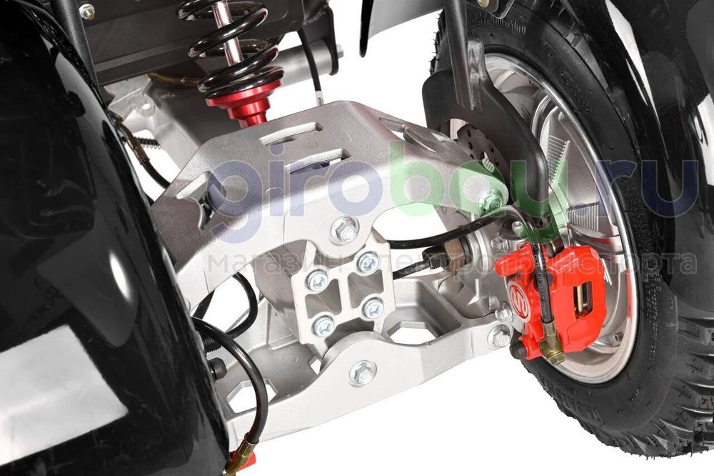 Электроскутер WHITE SIBERIA IKRA 5000w - (Черный) фото 10 фото №12