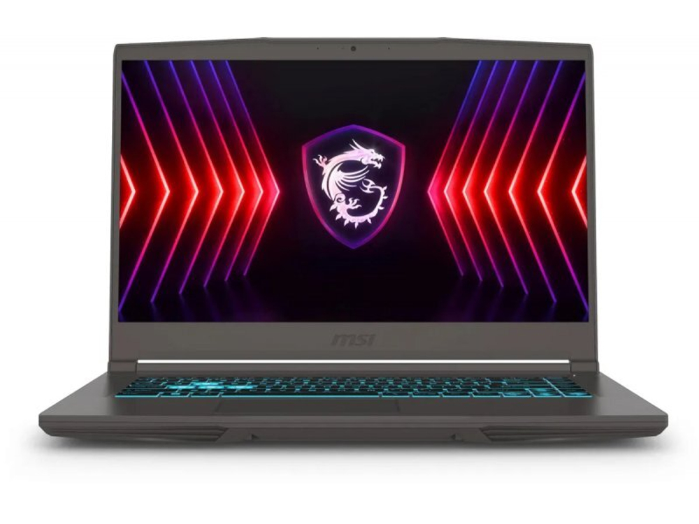 Ноутбук 15,6" MSI Thin 15 B12VE-1292RU Core i7 12650H/16Gb/512Gb SSD/NV RTX4050 6Gb/15.6" FullHD/Win11 Grey (9S7-16R831-1292)