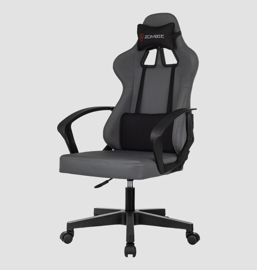 Кресло игровое Zombie 1 GREY (ткань)