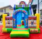 Надувная горка «Индиана ЭКСТРА», 7x4x6 м.