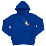 Толстовка "Английский бульдог с бабочками"