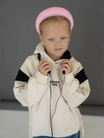 Худи для девочки с завязками в школу