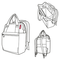 Рюкзак Allrounder R zebra Reisenthel
