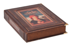 Книга подарочная в обложке из натуральной кожи "Афоризмы великих врачей"