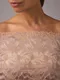 03-77 Кружево эластичное 23 см, бежевый 775/пион 168