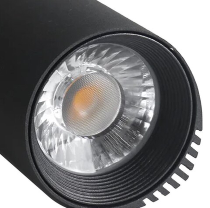 Трековый светильник Vaes ACCENT 30 чёрный для однофазной системы, 3000К/4000К