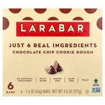 Larabar, Real Fruit & Nut Bar™, батончик с шоколадной крошкой, 6 батончиков по 45 г (1,6 унции)