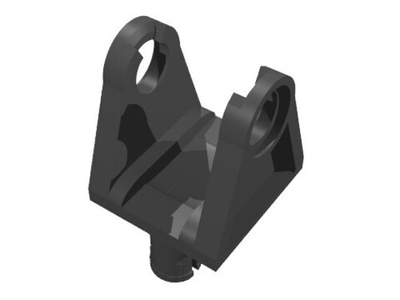 Lego Рычаг рулевого управления со штифтами (черный) 32069 / 4114671 / 6278276