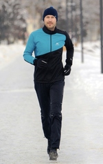 Куртка разминочная NORDSKI PREMIUM Blue/Black, мужская, NSM800170