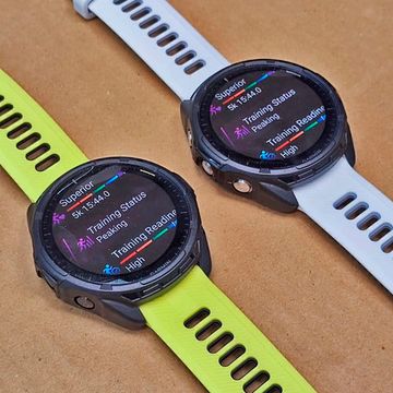 Защитный бампер чехол для часов Garmin Forerunner 965 материал TPU (Черный)